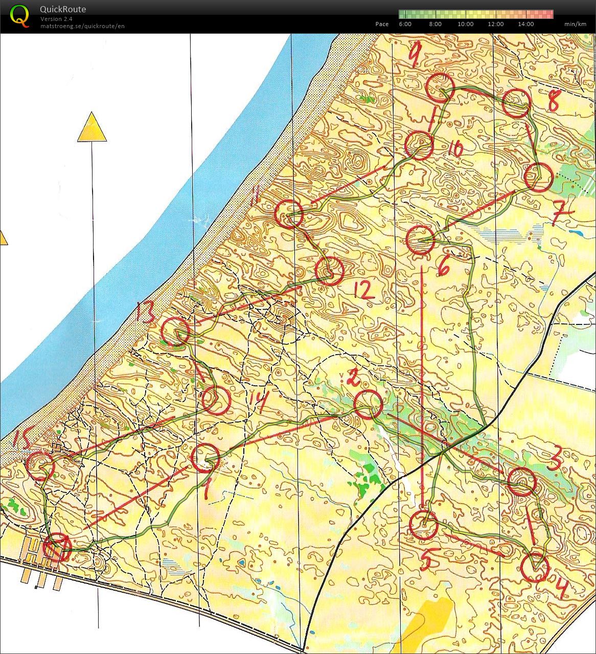 Bøgsted Rende - Bane 1 (19-03-2016)