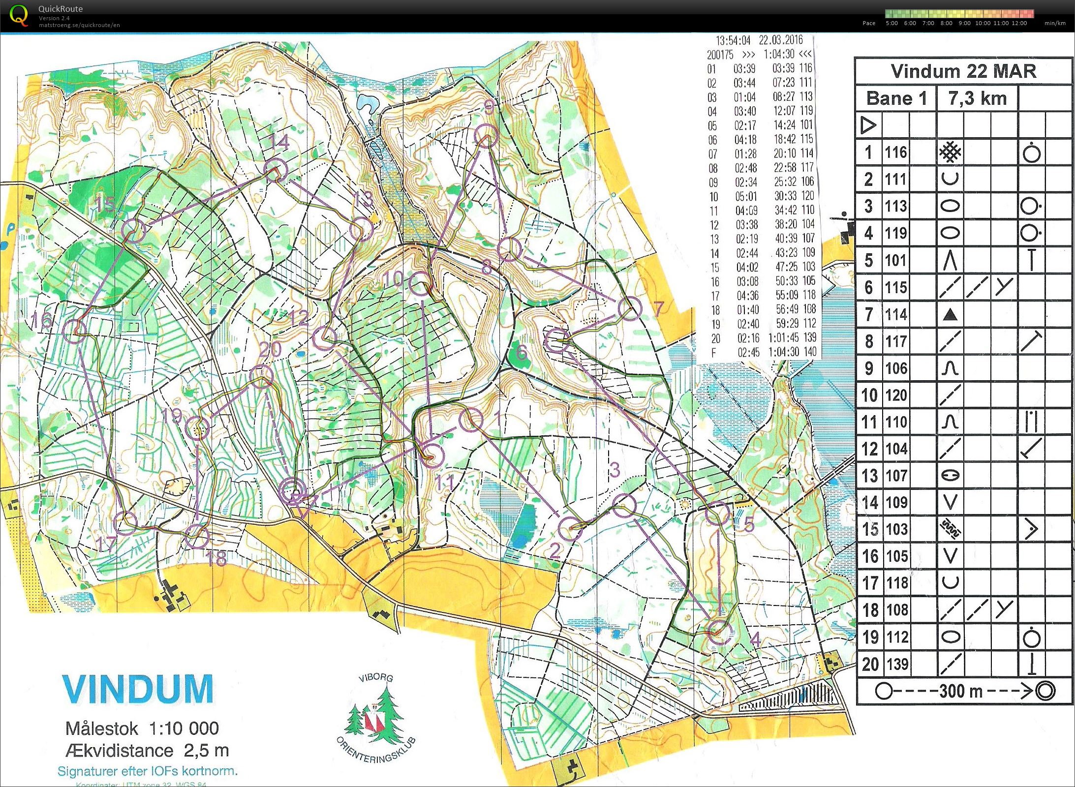 Vindum - Bane 1 (22/03/2016)