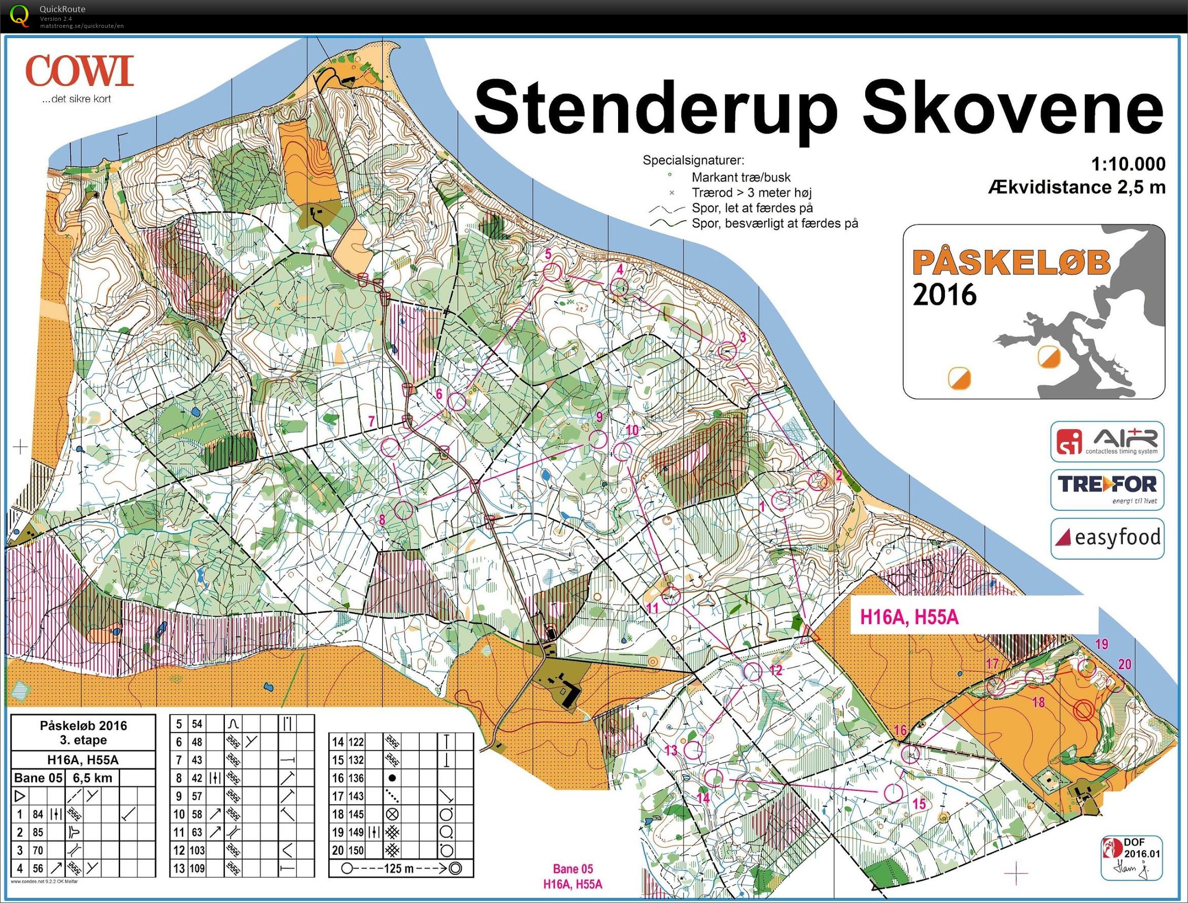 Påskeløb 2016 Stenderup Nord H55 (26/03/2016)