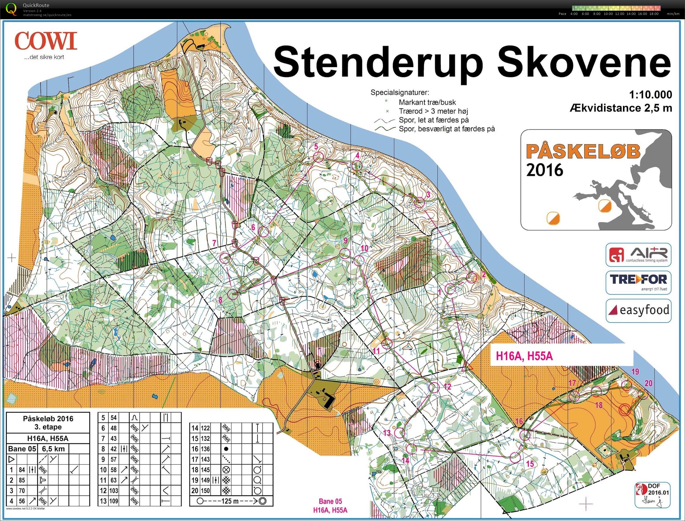 Påskeløb 2016 Stenderup Nord H55 (26/03/2016)