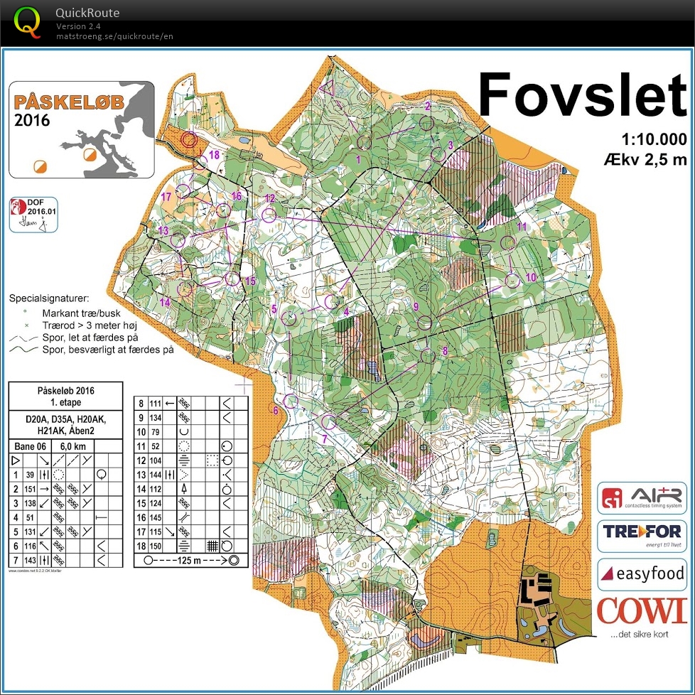 Påskeløbene 2016 Etape 1 Fovslet H21AK (2016-03-24)