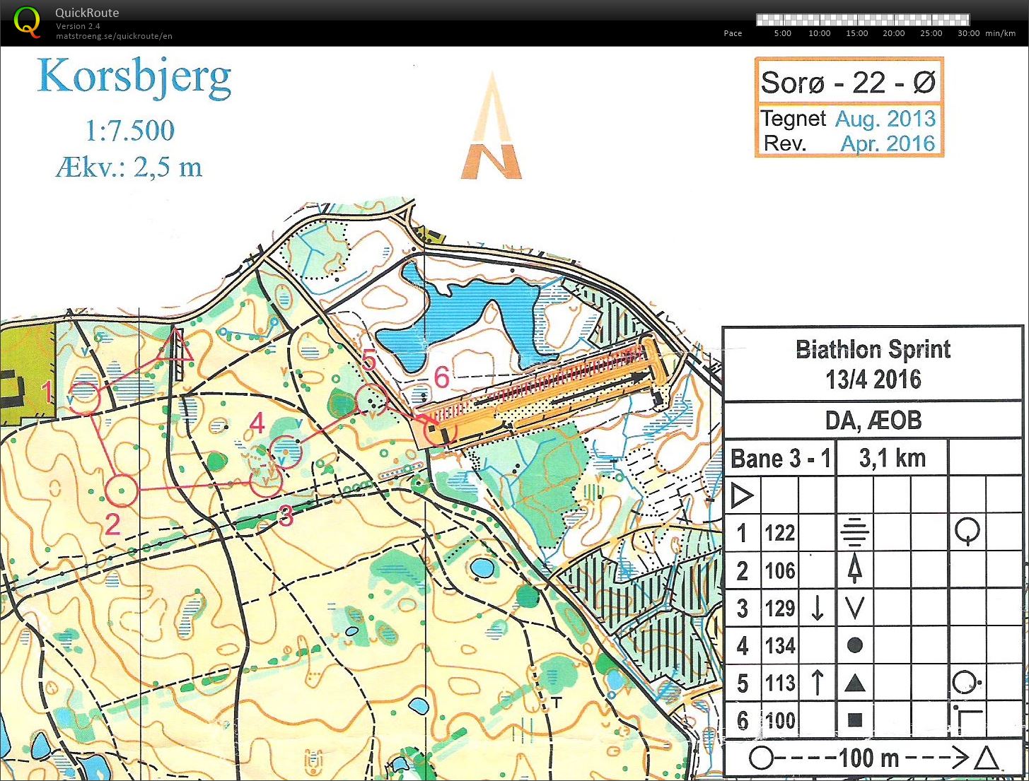 DM Biathlon Sprint Korsbjerg del 1 (2016-04-13)