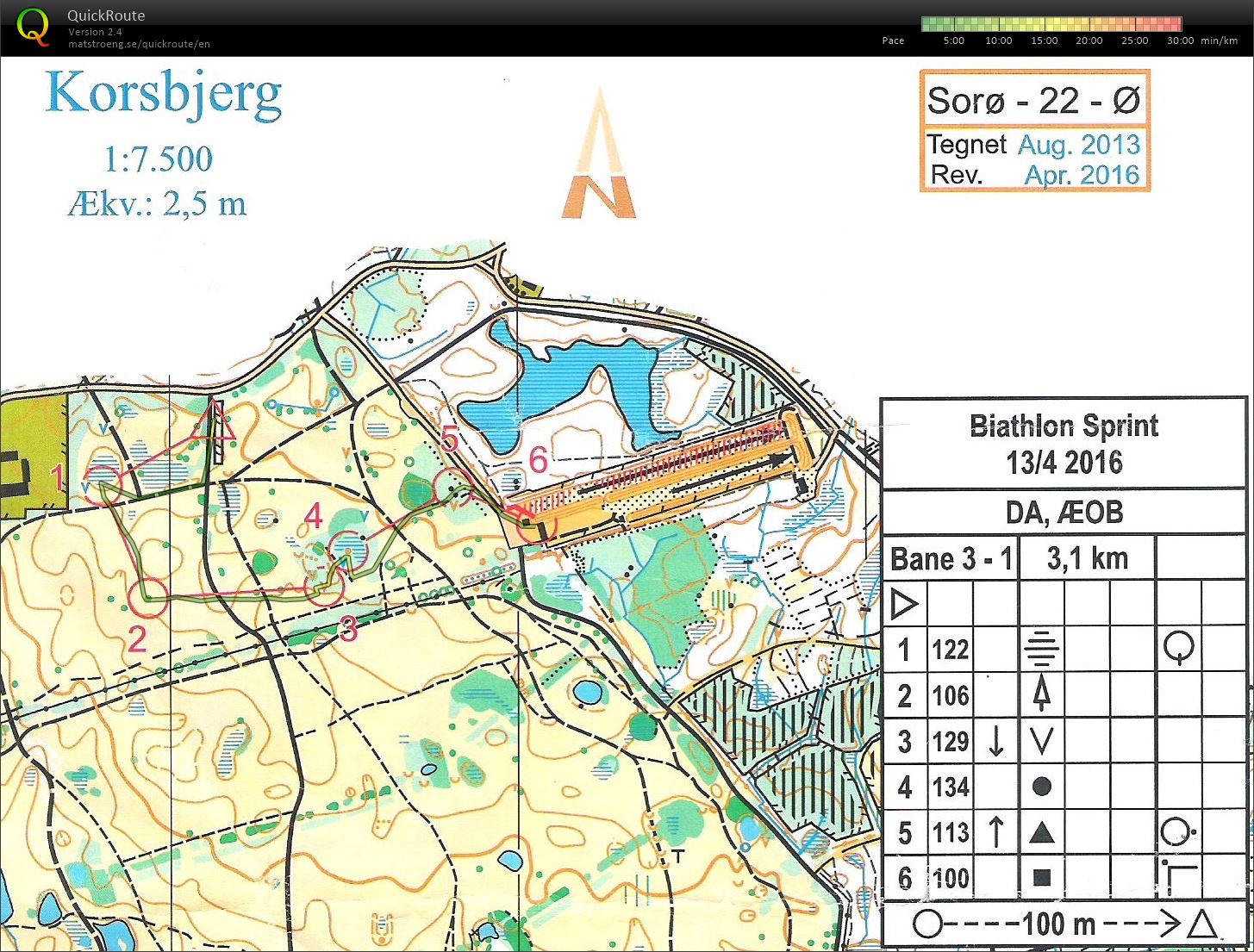 DM Biathlon Sprint Korsbjerg del 1 (13.04.2016)